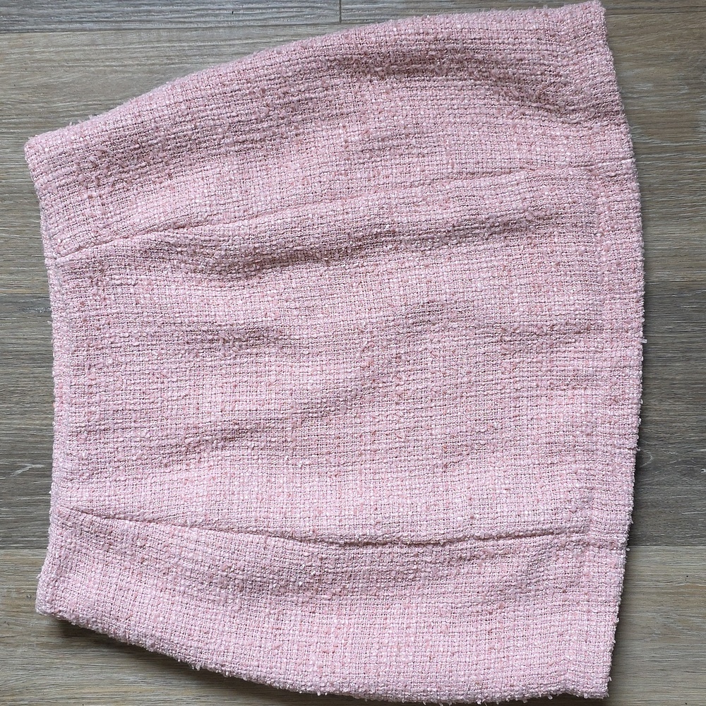 Guess Pink Tweed Skirt - Picture 13 of 16
